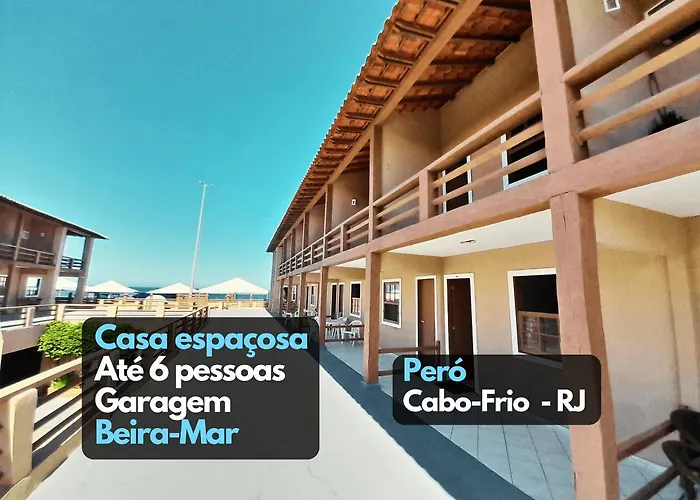 Casa Espacosa A Beira-Mar Pero Cabo Frio Rj