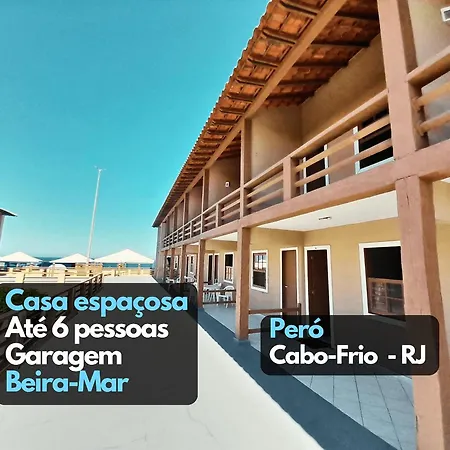Casa Espacosa A Beira-Mar Pero Cabo Frio Rj Exterior foto